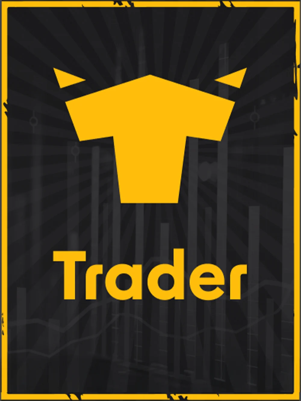 Experiencia de trading y apuestas con estilo financiero y gráficos sofisticados.